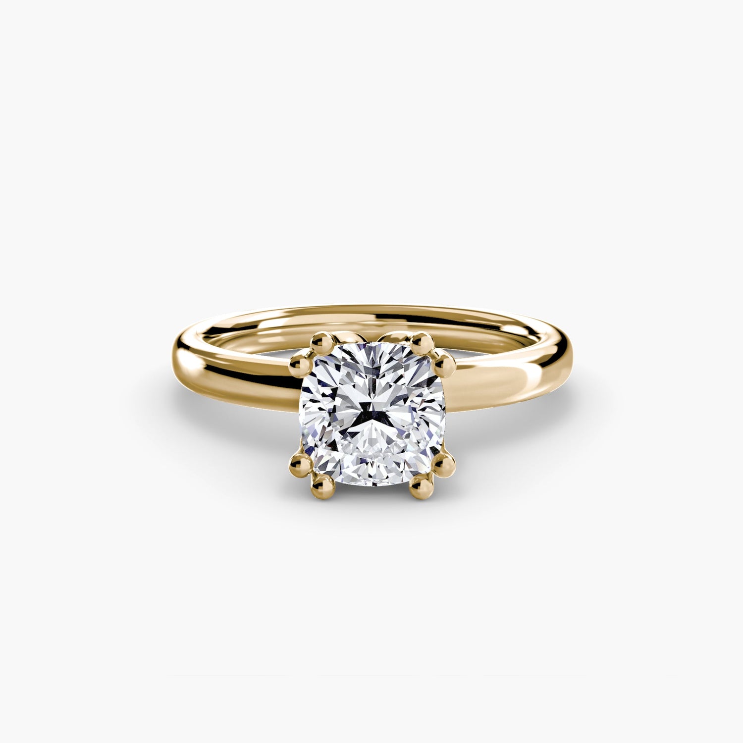 Natural Gemstone Setting – angle view