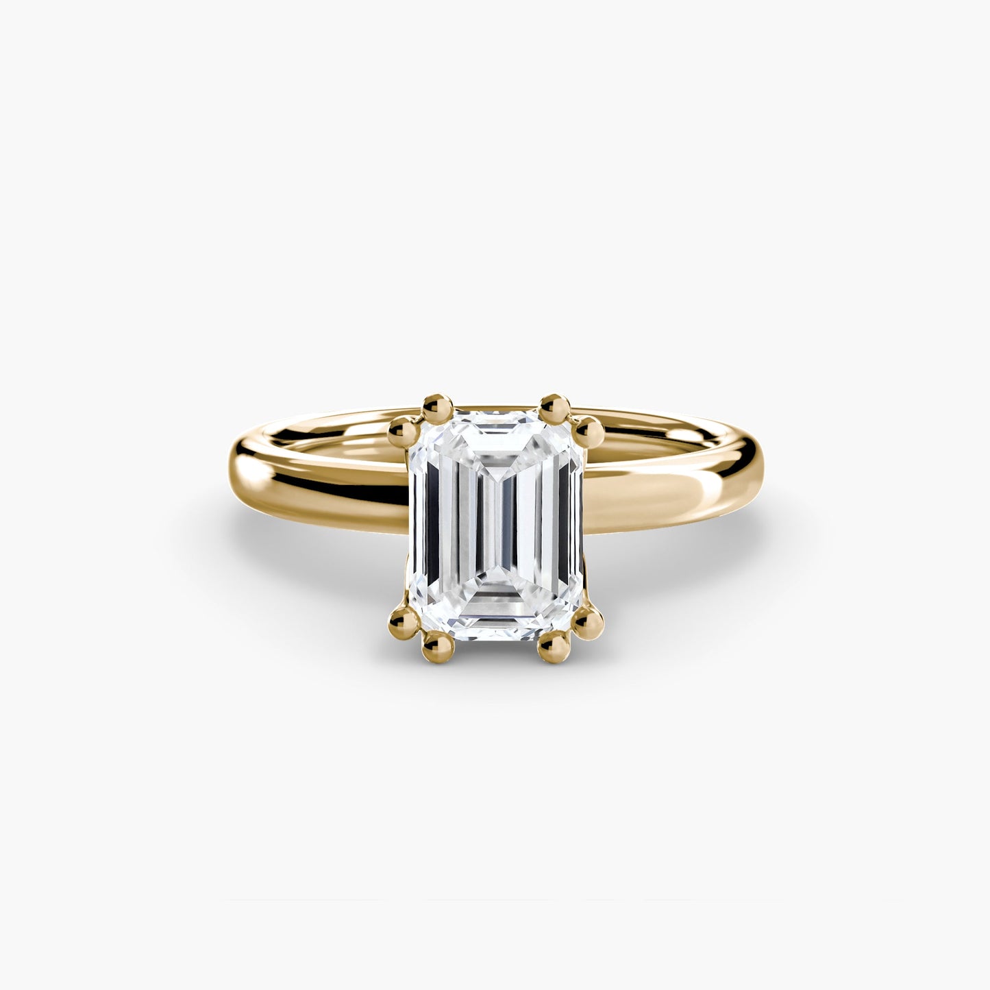 Gemstone Setting -ct Gold – back view