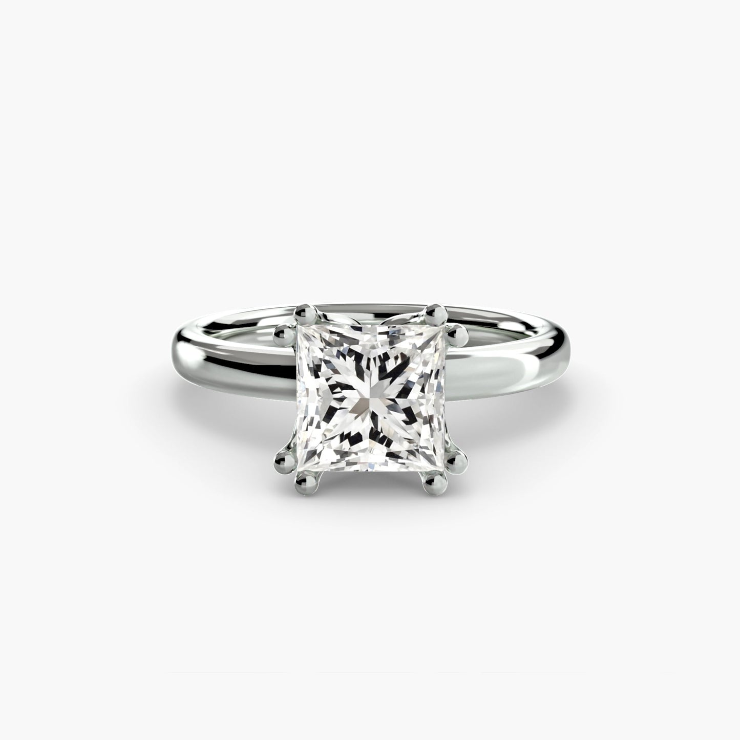 Gemstone Setting -ct Gold – side view