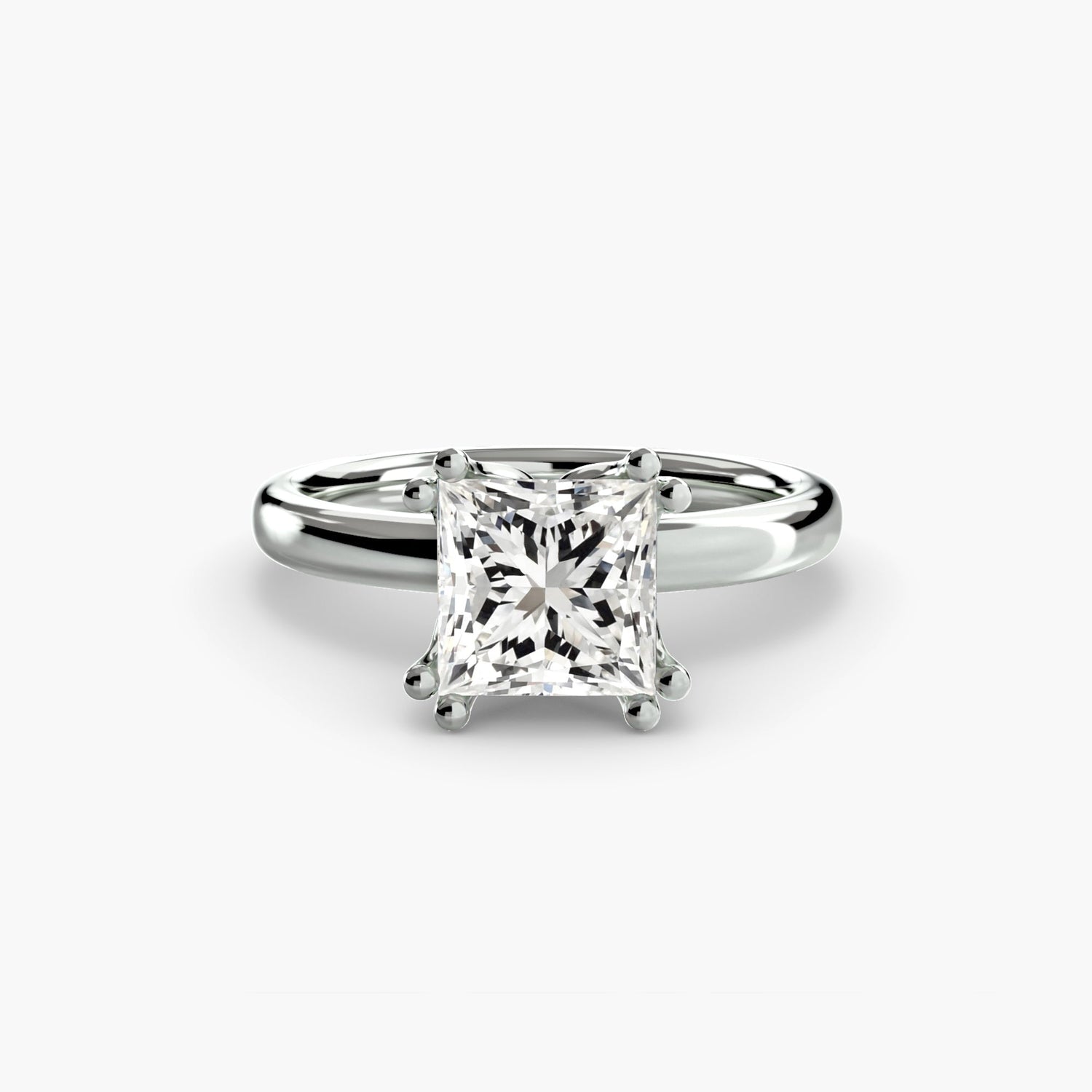 Gemstone Setting -ct Gold – side view