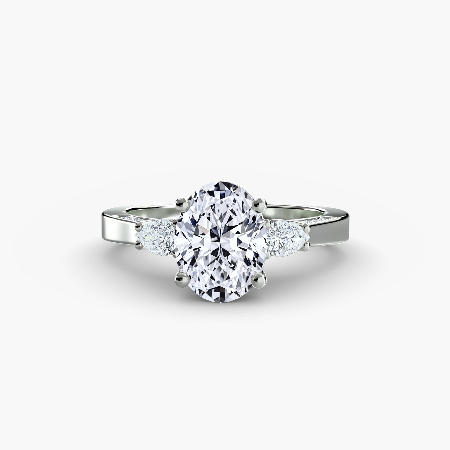 Earth-Mined Precious Stone Setting ct Gold – detail view