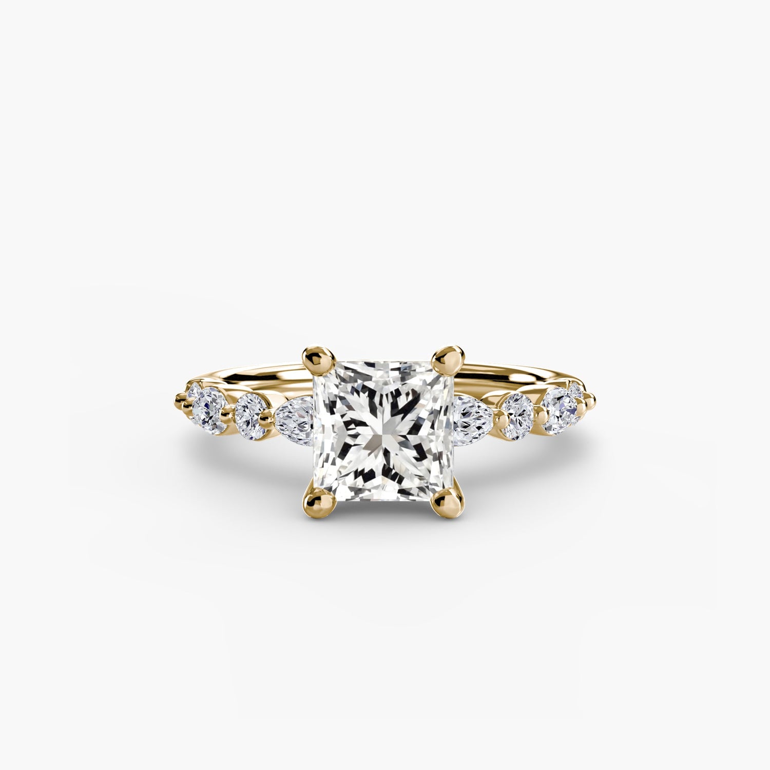 Shimmering Setting 0.35 ct – side view