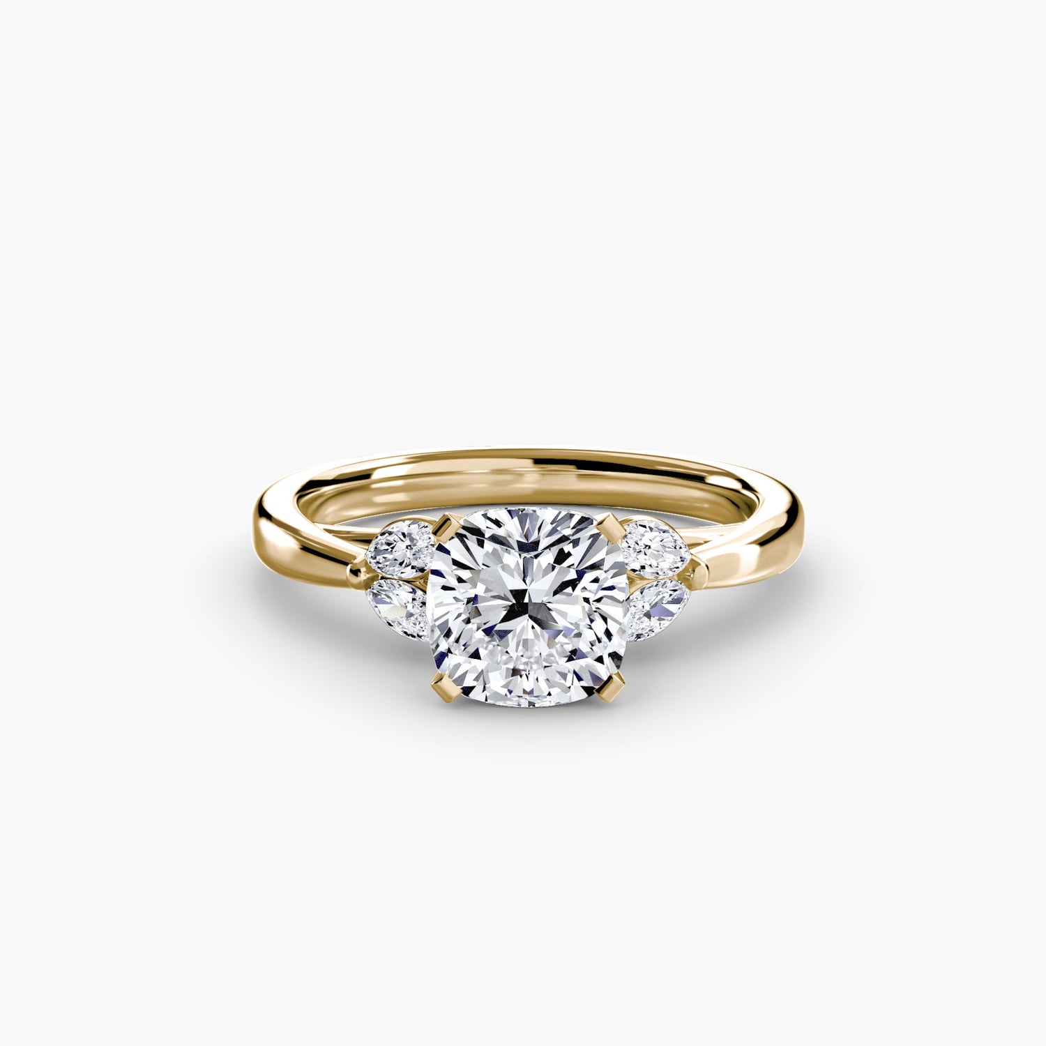 Real Gemstone Setting – angle view