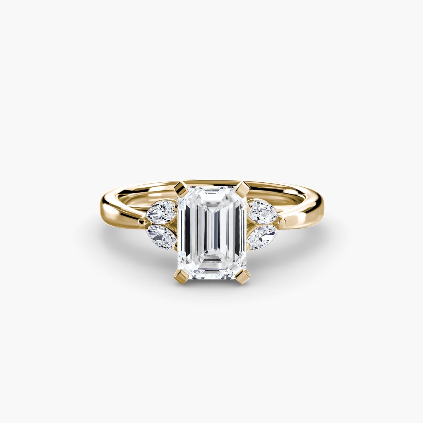 Setting Gold with Gemstone – back view