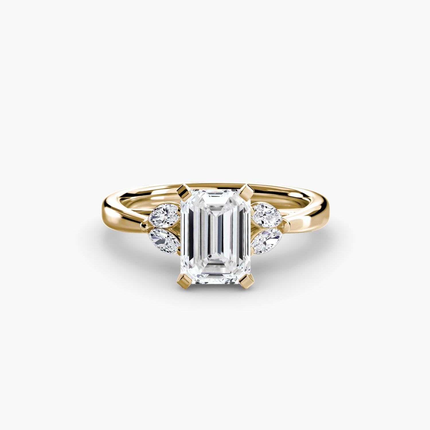 Setting Gold with Gemstone – back view