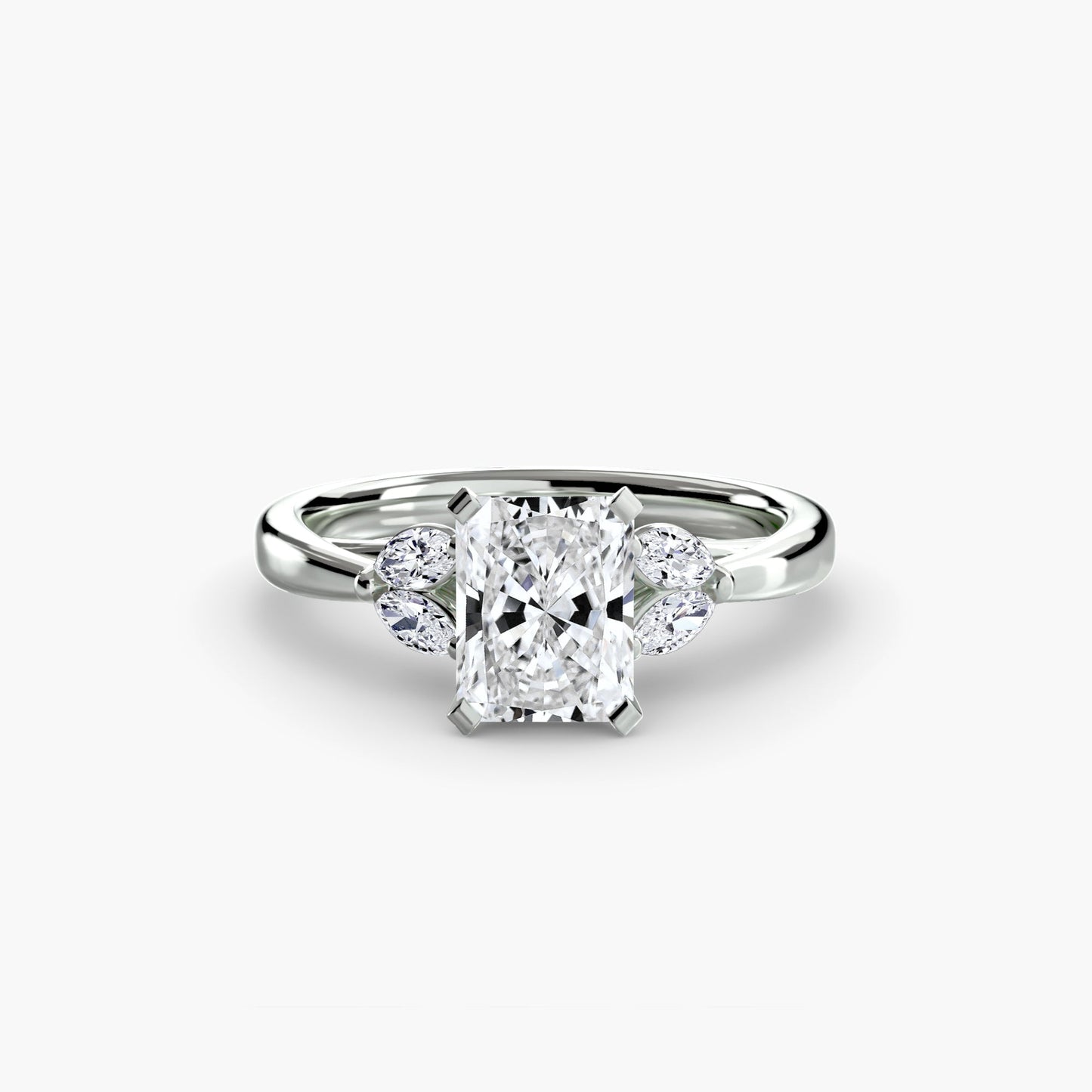 Real Gemstone Setting – alternate view
