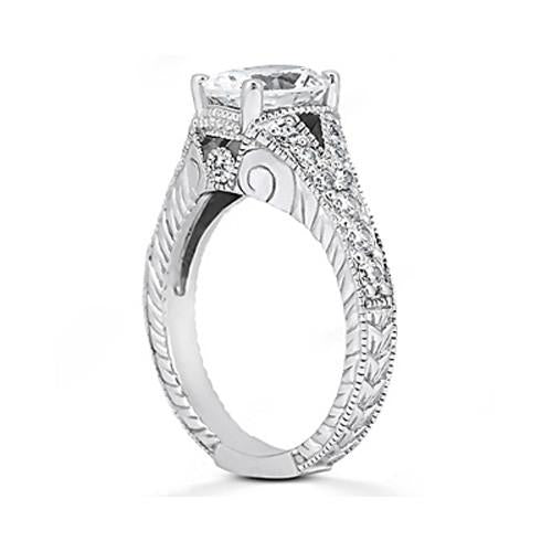 Wedding Ring For Women 1.50 Carats Real Diamond