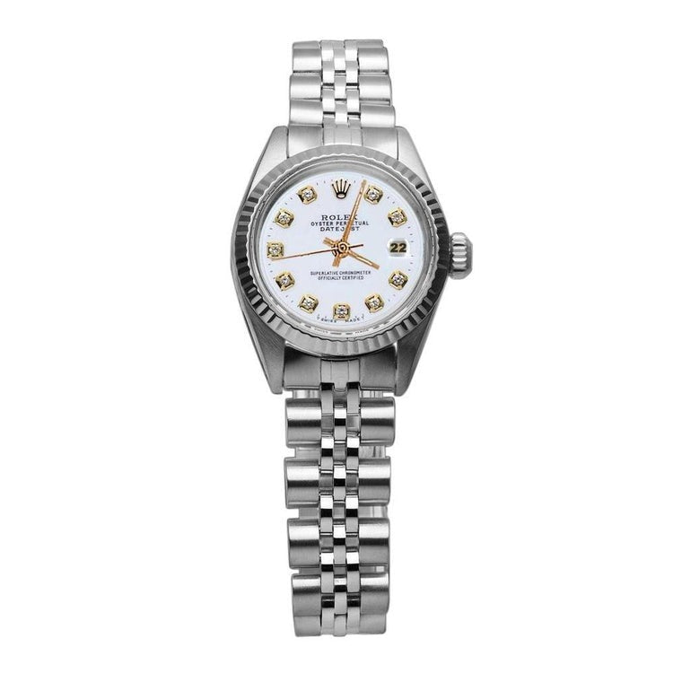 Rolex Perpetual Ss Women Datejust Watch