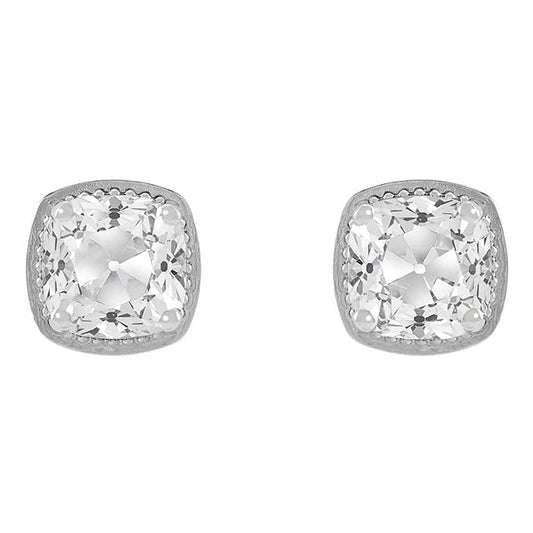 Earth-Mined Fine Diamond Drop Earrings – main view