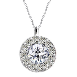 Halo 14K White Gold – Diamond Old Mine Cut 3 ct