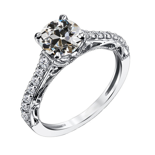 Bespoke Accent Solitaire Ring 2 ct – main view