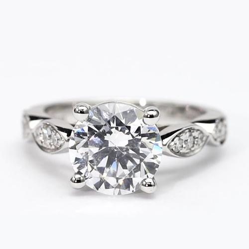 Women Real Diamond Engagement Ring