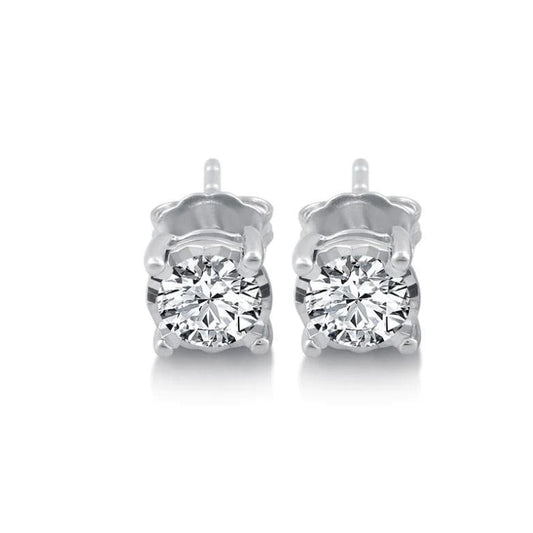 Women Studs Earrings 3.80 Ct Natural Diamond