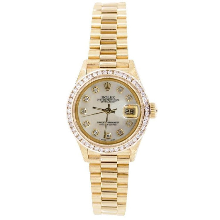 Rolex President Datejust Diamond Dial