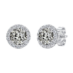 Custom Stud Earrings – Fine Diamond 4 ct from HarryChadEnt