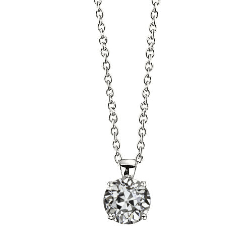Real Fine Diamond Pendant – main view