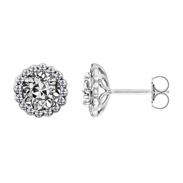 Luxury Drop Earrings 1 ct – main view