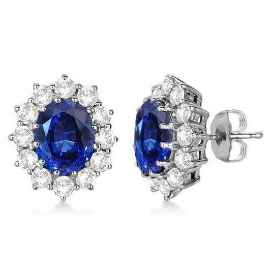 Womens Sapphire Earrings
