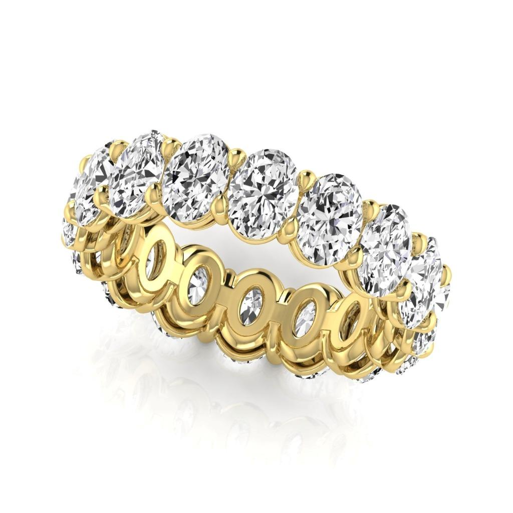 Brilliant Diamond Eternity Band 0.33 ct 14K Yellow Gold – main view