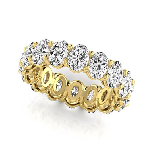 Brilliant Diamond Eternity Band 0.33 ct 14K Yellow Gold – main view