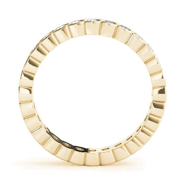 Elegant Brilliant Diamond Eternity Band 3.24 ct – front view