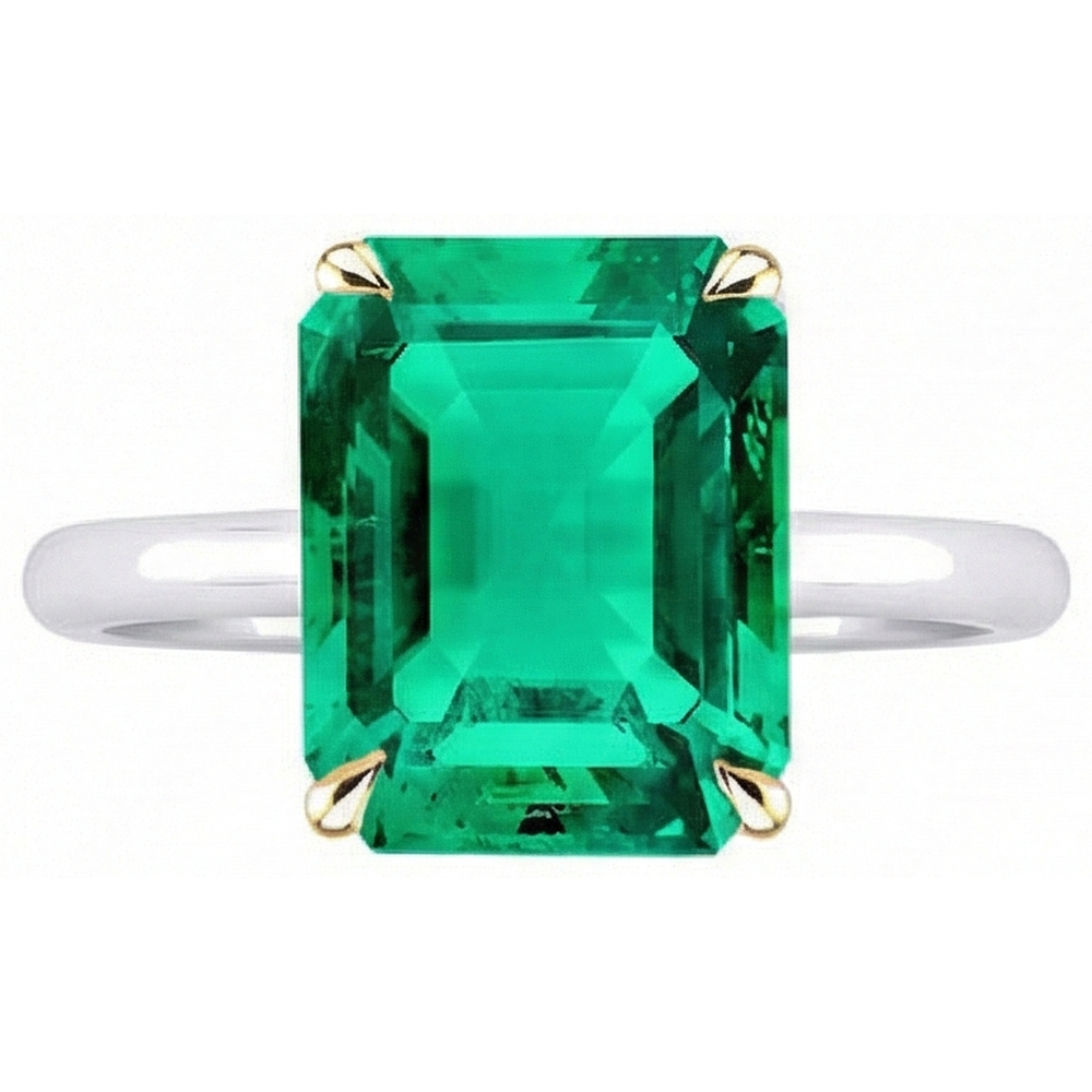 Timeless Colored Stone Ring 4 ct – front view