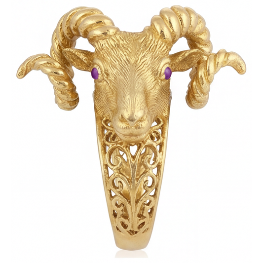 Shimmering Precious Stone Ring 0.05 ct – main view