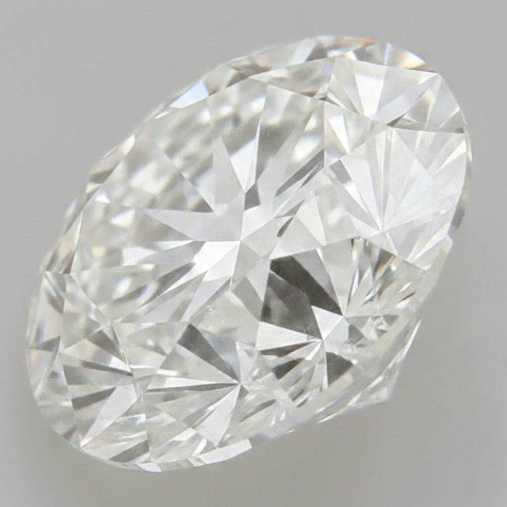 Authentic Loose Diamond Old European Cut Earth Mined F VS1 Round Natural 4 Carat