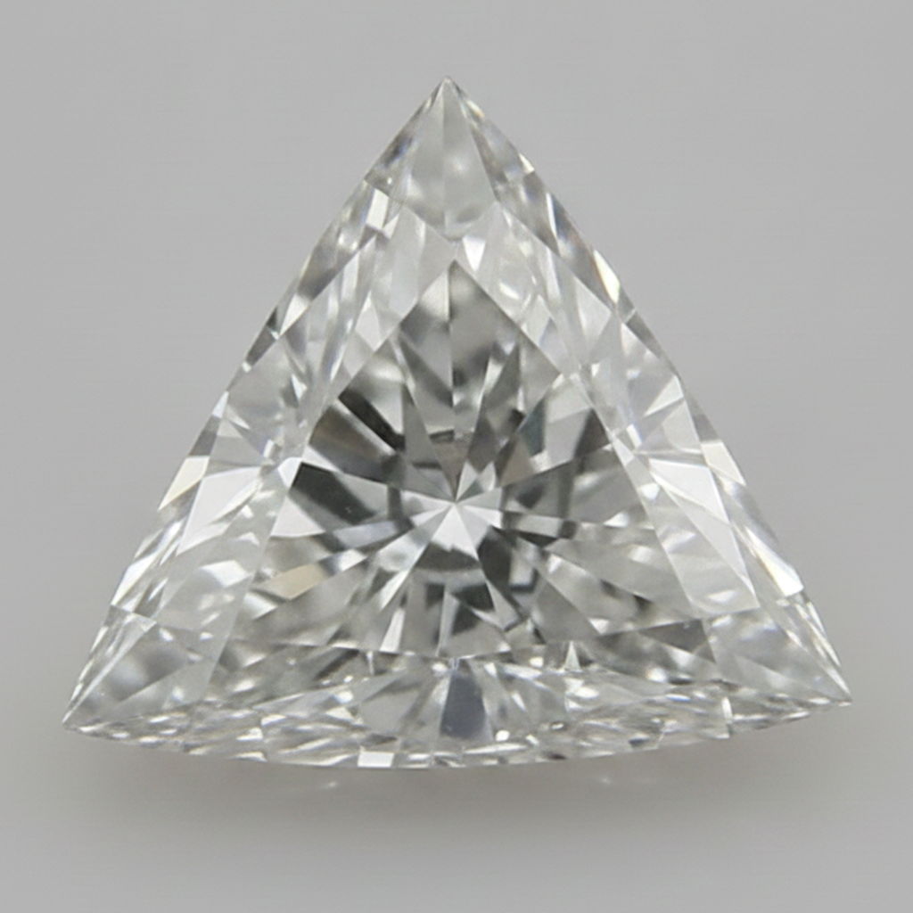 Authentic Loose Diamond Trillion Cut Natural 9 Carat G VS1 Earth Mined