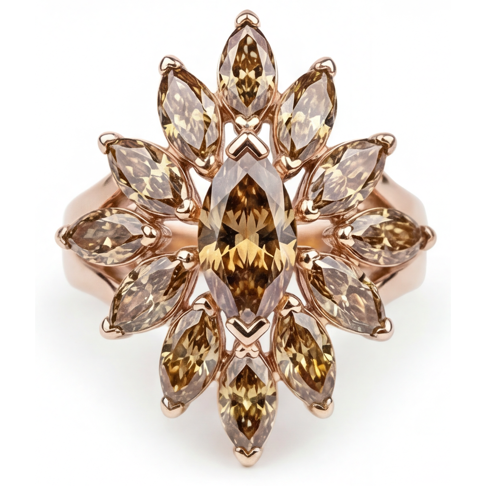 Exquisite Brilliant Diamond Ring 4 ct – main view