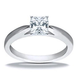 Natural Diamond Ring 1.25ct - White Gold 14K