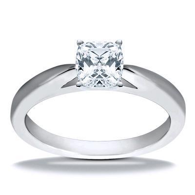 Natural Diamond Ring 1.25ct - White Gold 14K