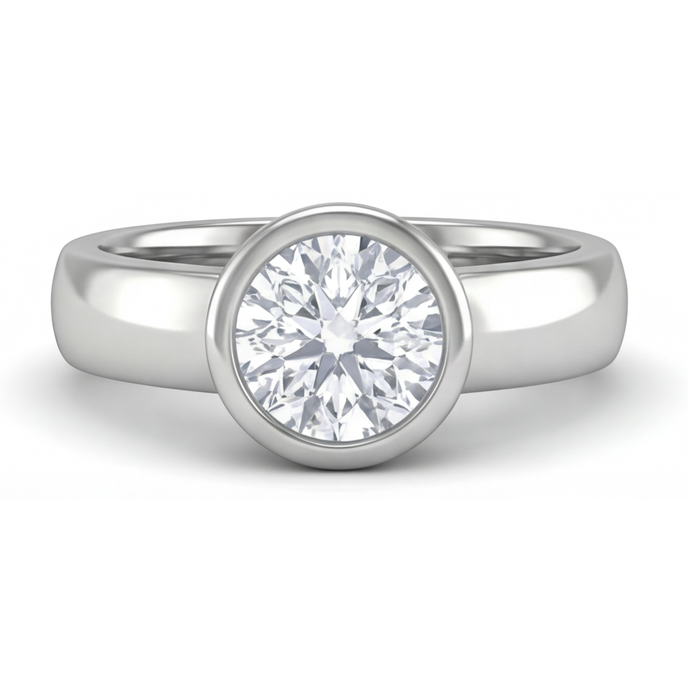 Brilliant Diamond Gentleman's Ring 2 ct – main view