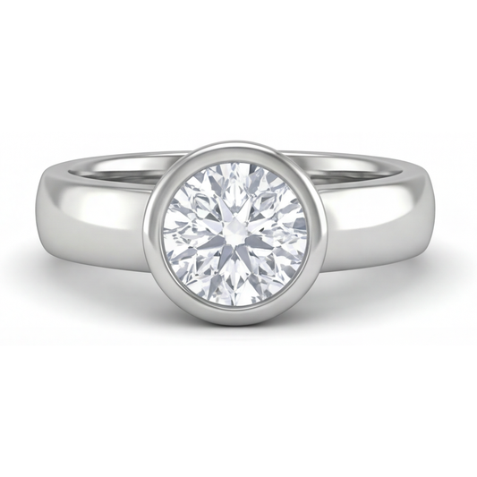 Brilliant Diamond Gentleman's Ring 2 ct – main view
