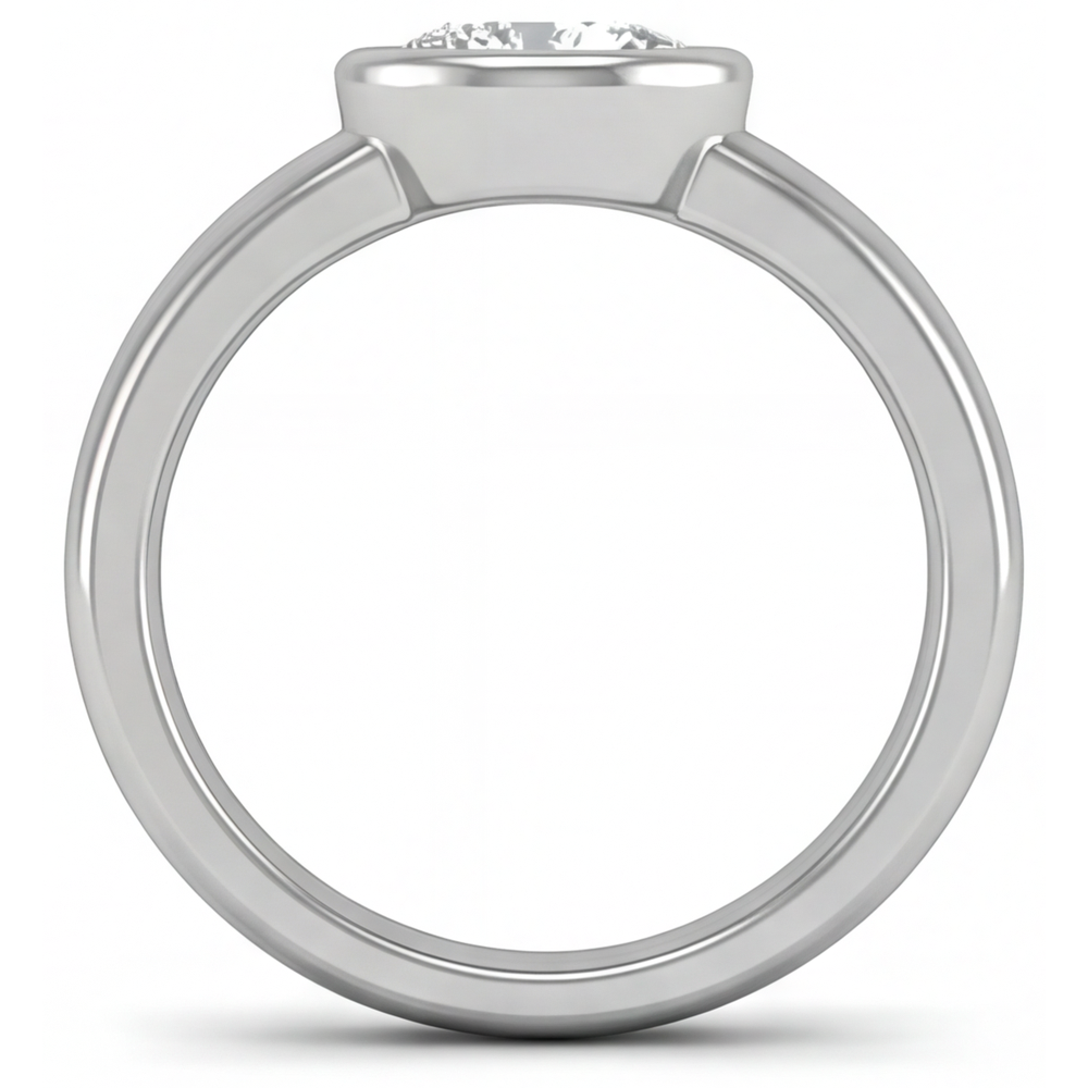 Brilliant Gentleman's Ring 2 ct – profile view