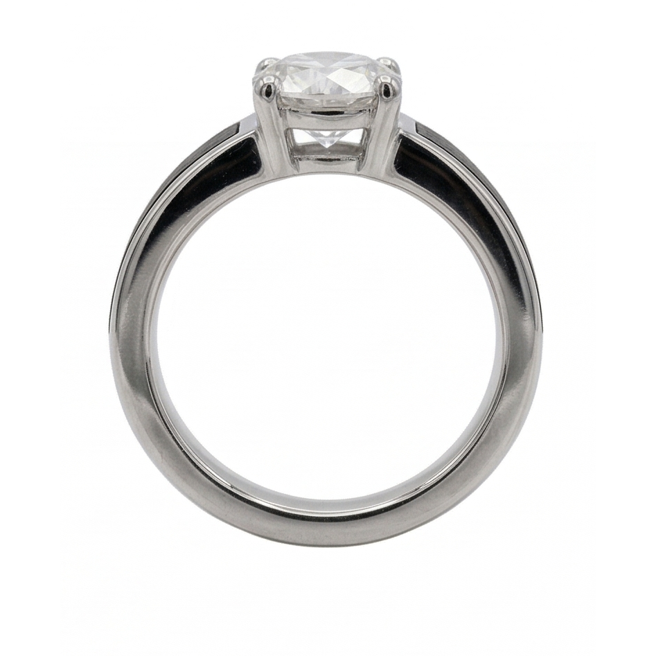 Exquisite Diamond Mens Ring 1.50 ct – profile view