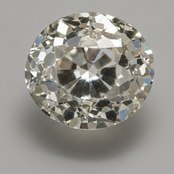 Earth Mined Old Mine Round Cut H VS1 6 Carat Loose Diamond Natural