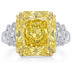 Fancy Yellow Diamond Fine Jewelry Ring – VVS Clarity 0.75 ct 14K