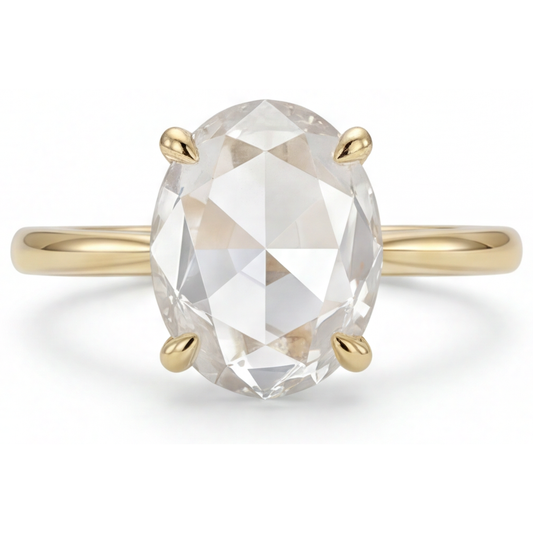 Earth-Mined Fine Diamond Ring – main view