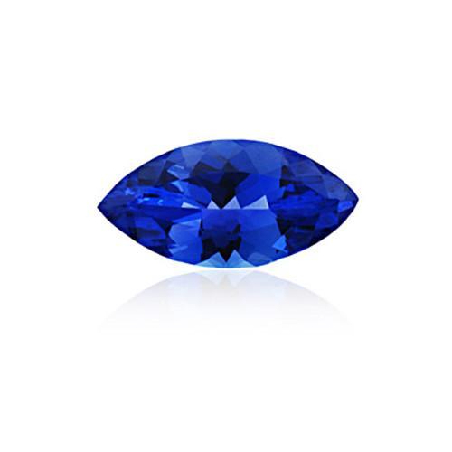 Blue Tanzanite Marquise Cut Loose Sapphires Natural in Gold – main view