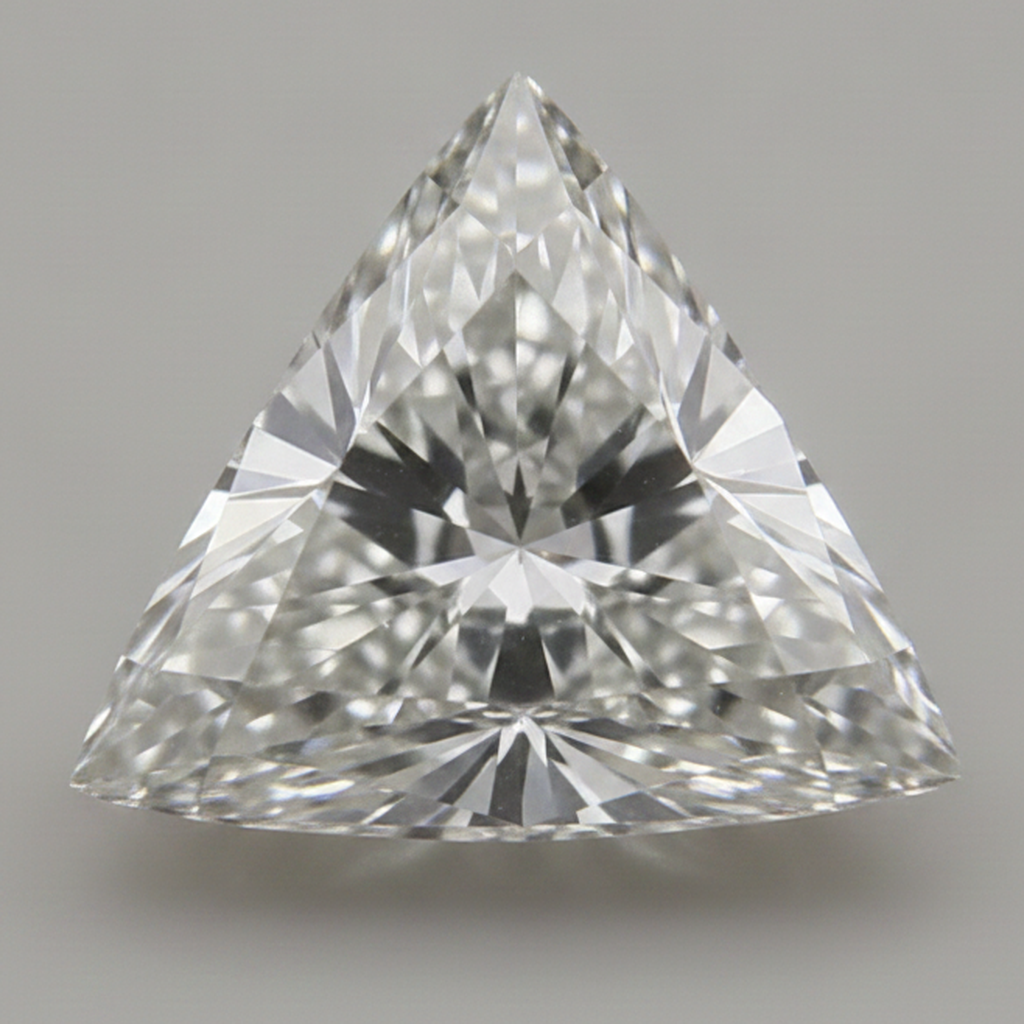 Genuine 2 Carat Triangle Trilliant F VS1 Natural Loose Diamond Earth Mined