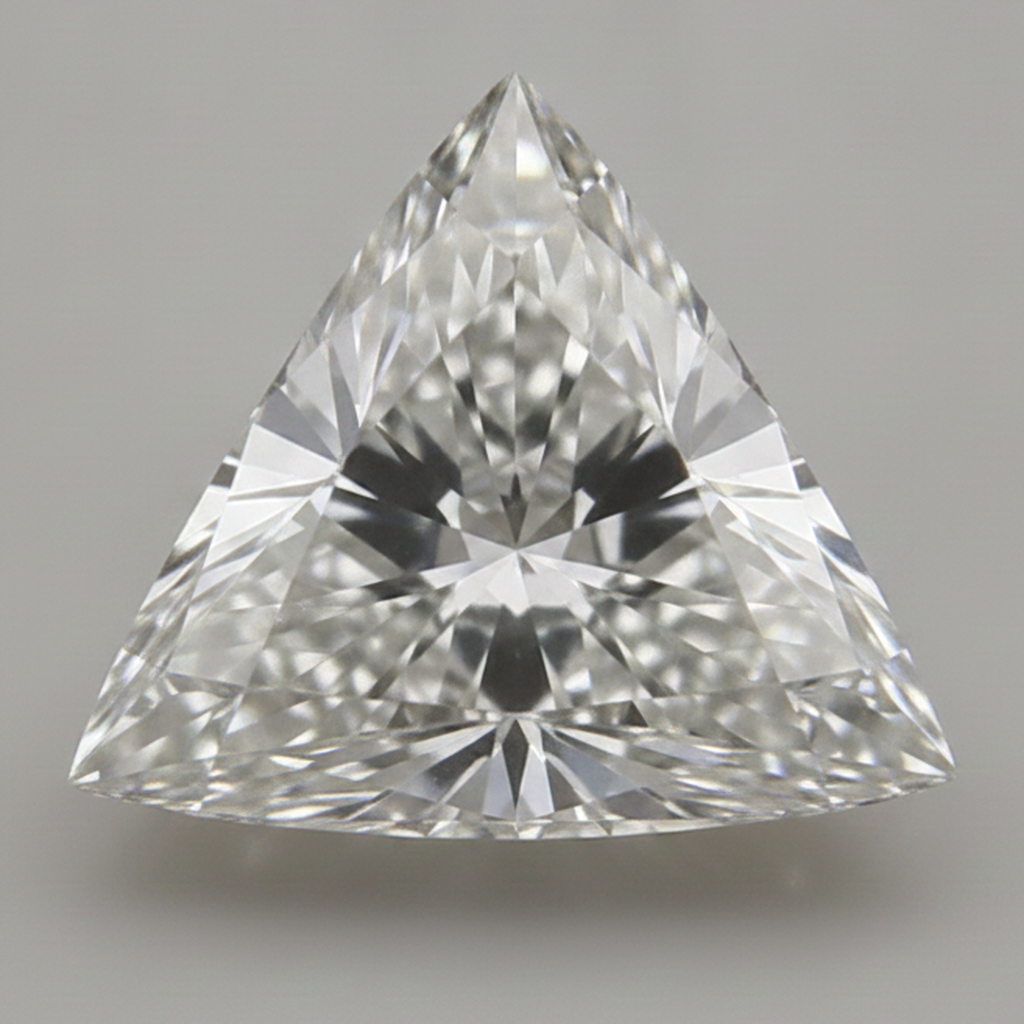 Genuine 2 Carat Triangle Trilliant F VS1 Natural Loose Diamond Earth Mined