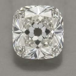 Genuine Antique Old Mine Cushion Cut Authentic Loose Diamond F VS1 8 Carat