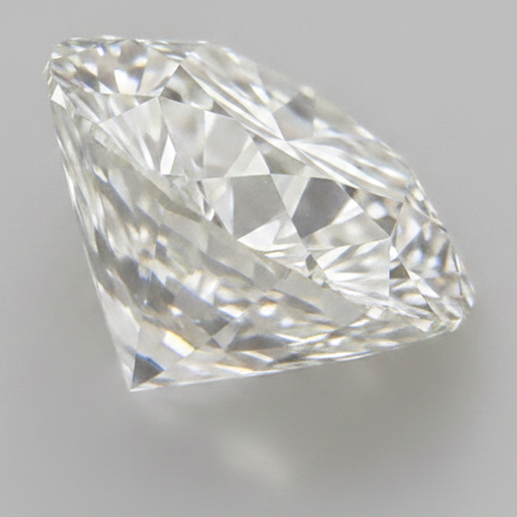 Genuine F VS1 2 Carat Loose Diamond Natural Round Earth Mined Old European Cut