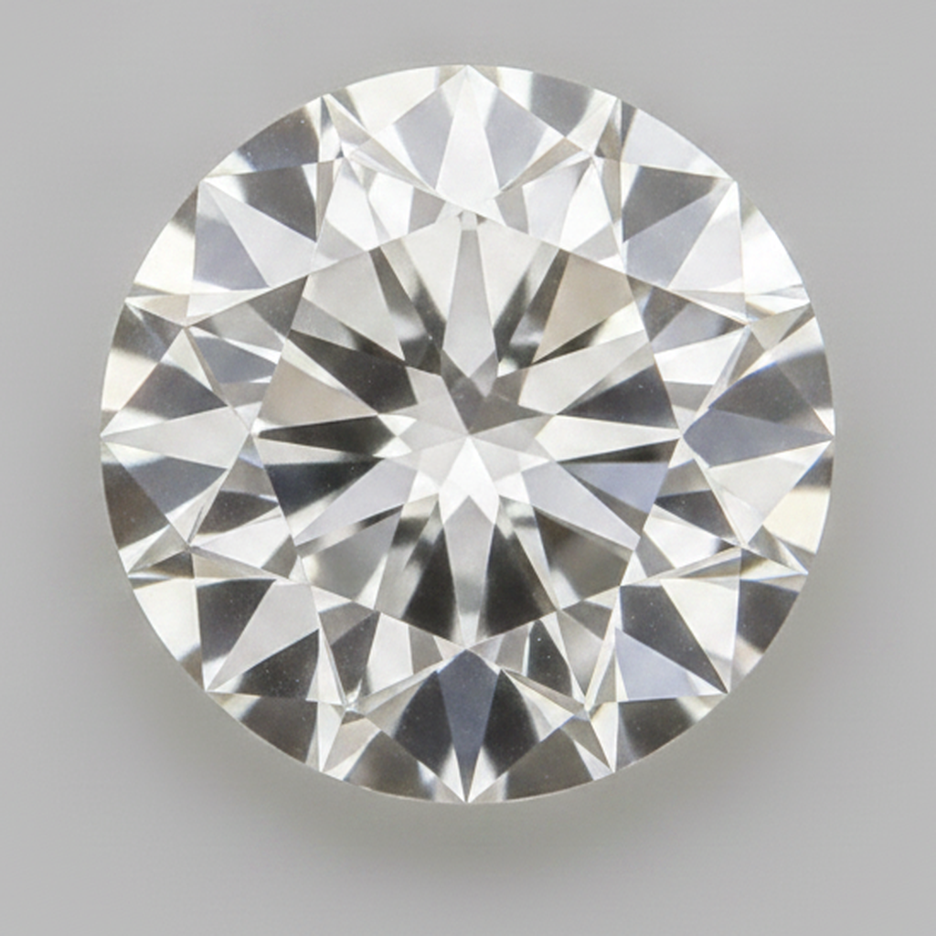 Genuine F VS1 2 Carat Loose Diamond Natural Round Earth Mined Old European Cut
