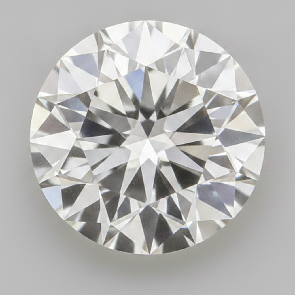 Genuine F VS1 2 Carat Loose Diamond Natural Round Earth Mined Old European Cut