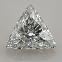 Genuine F VS1 4 Carat Trillion Cut Natural Loose Diamond Earth Mined