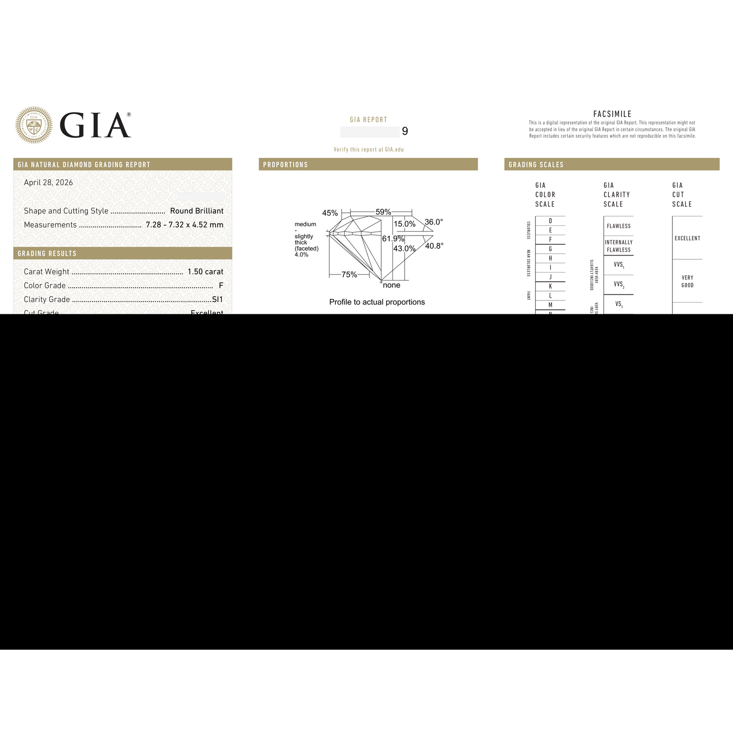 GIA Certificate