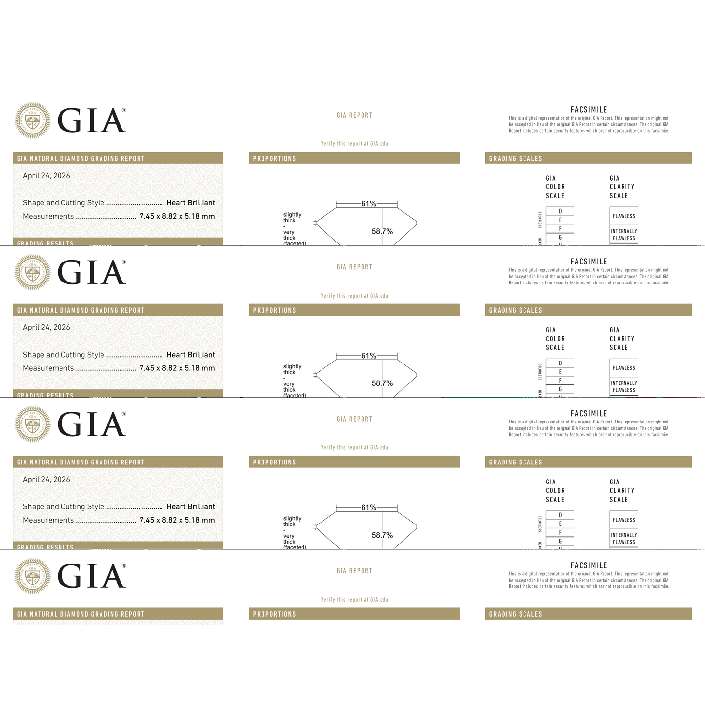 GIA Certificate