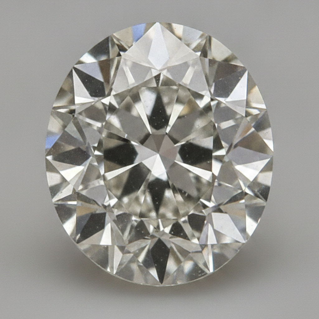 Loose Diamond Old Mine Round Cut Real 9 Carat Genuine F VS1
